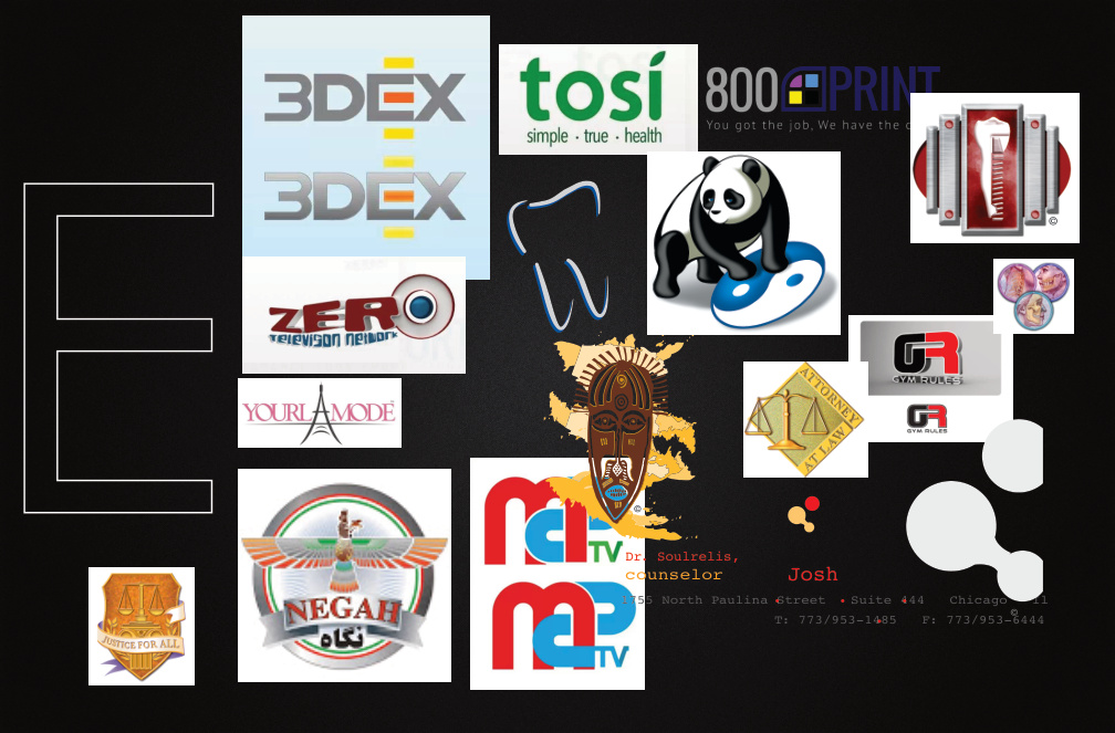Identity and brand system work from the archive